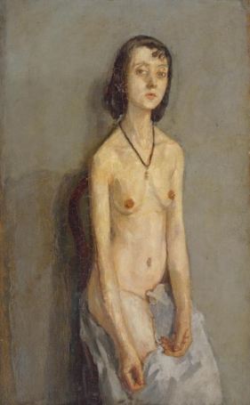 Nude Girl 1909-10 by Gwen John 1876-1939