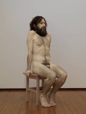 Wild Man 2005 by Ron Mueck born 1958